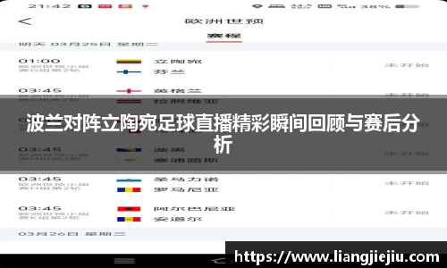 波兰对阵立陶宛足球直播精彩瞬间回顾与赛后分析