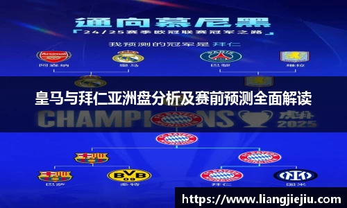 皇马与拜仁亚洲盘分析及赛前预测全面解读